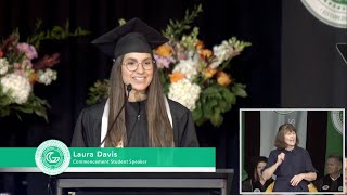Laura Davis – Spring 2024 Commencement Speech