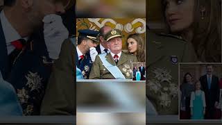King Juan Carlos and Queen sofia with Queen letizia #kingfelipe #royalfamily #letizia
