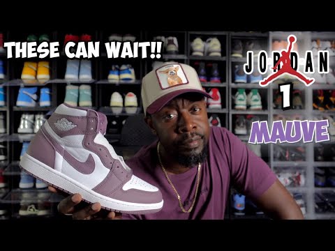 新品未使用 NIKE AIR JORDAN1 HIGH OG Mauve Jordan - Men - Air Jordan 1 Retro High OG - White/Mauve – Nohble