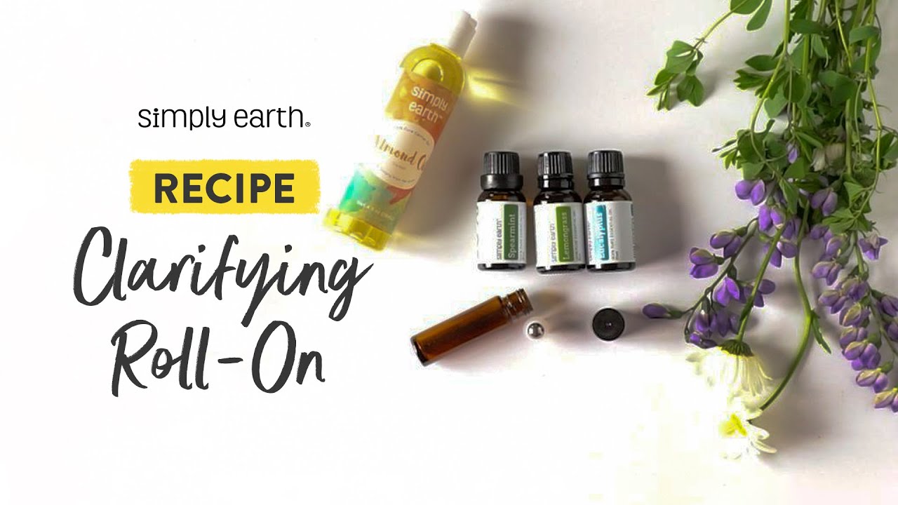 Clarifying Essential Oil Rollon Recipe YouTube