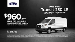 Ford Transit 09/08/2025 6086255 Delacy Ford Transit Rd