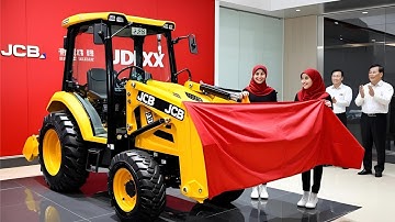 "2025 JCB 2DX Backhoe Loader Unveiled!  See the Stunning Yellow Beast in Action!"
