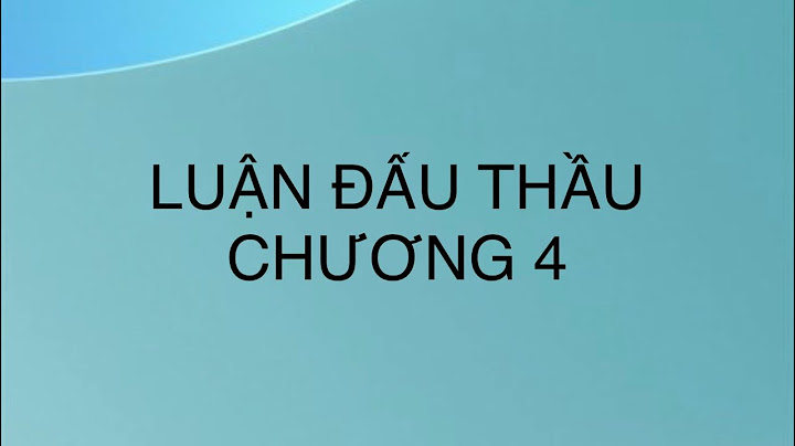 Trình tư đánh giá hồ sơ đề xuất