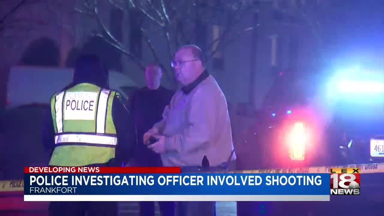 Police Investigating Officer Involved Shooting In Frankfort - YouTube