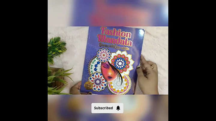 Unboxing mandala colouring book😱||#brustro #mandala #shorts #viral