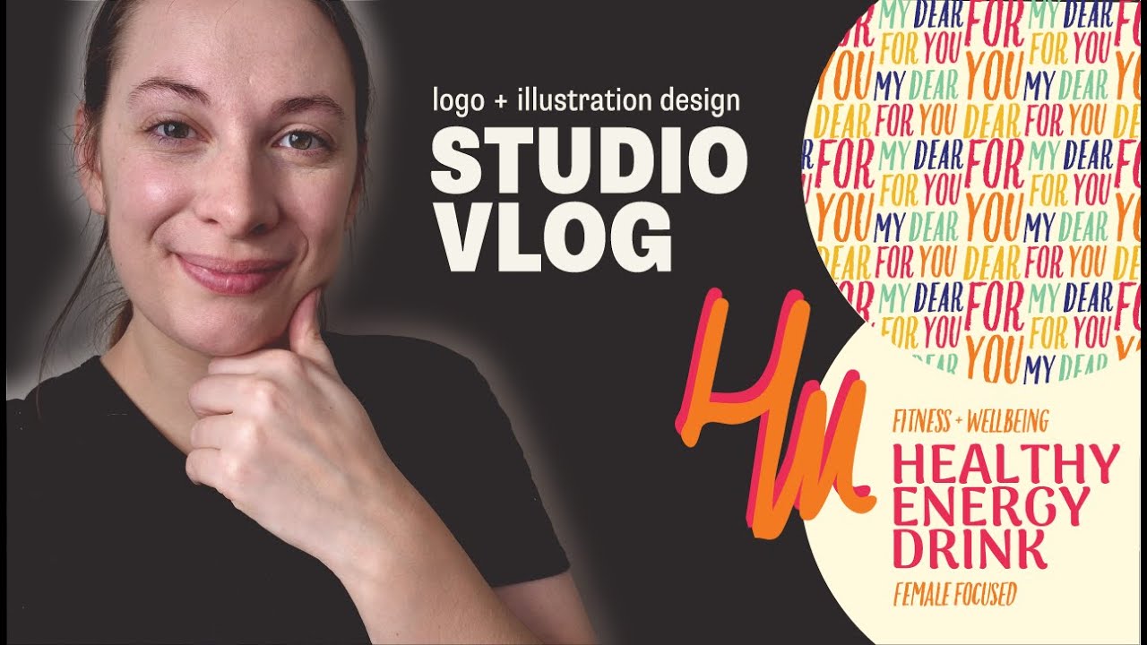 Studio vlog: a creative day in the life of a brand designer