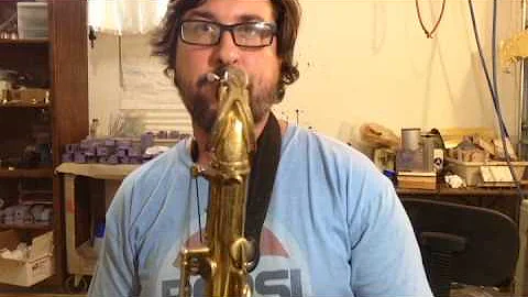 CE Winds Florida Pompano Tenor Sax mouthpiece compared to a Vintage Otto Link Florida