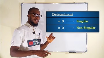 Singular Matrix and Non singular Matrix