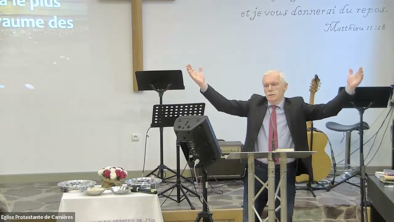 Prédication du 14.12.2025 de Jacques Hudon (Eglise Protestante de Carnières)