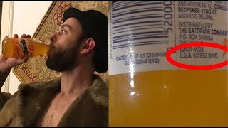 Drinking 24 Year Old Gatorade!