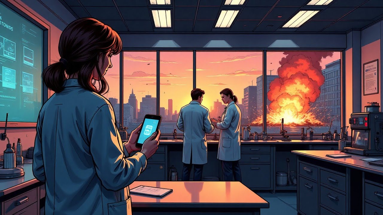 Renací, colgué la llamada de mi amiga antes de la explosión de gas en el laboratorio — esta vez