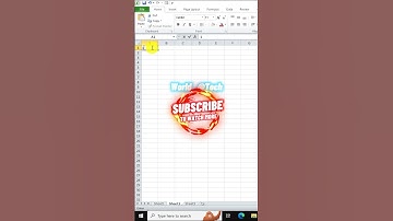 excel interview question with simple tricks 26 | @World_Tech143 #shortsfeed #exceltricks #trending