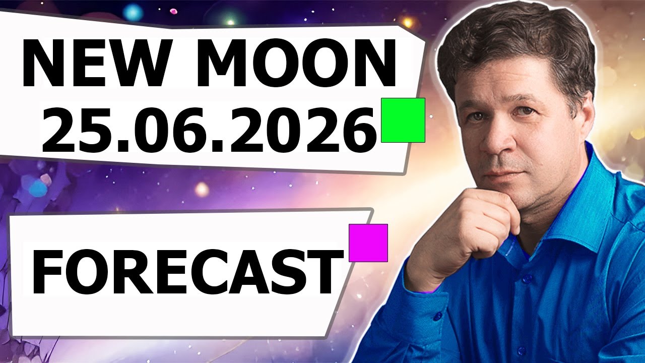 New Moon June 25, 2025 - astrological forecast, astrogeographic horoscope for the lunar month