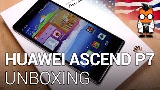 Huawei Ascend P7 - unboxing and first impressions