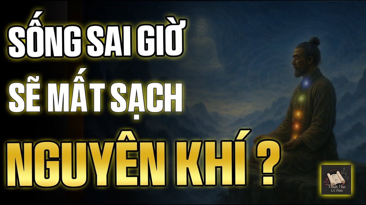 Outline Video Sống Sai Giờ, Khí Hao Mệnh Lạc: 5 Bí Mật Cổ Nhân Cảnh Báo Đừng Xem Thường! | Thuật Học Cổ Nhân