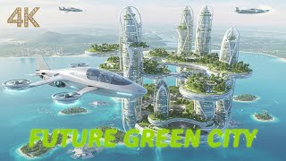 Green City of 2099 🌿 | A Futuristic Paradise on Earth