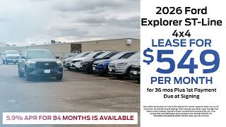 Employee Pricing on 2026 Ford Explorer at Eide Ford Mandan Car Dealership | Ford Dealership