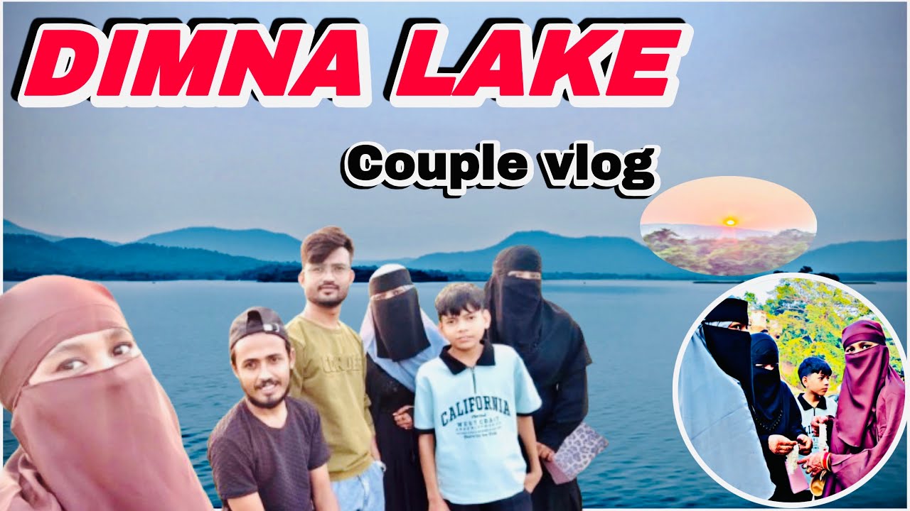 💑 Couple Vlog at Dimna Lake Jamshedpur | Beautiful Drone View of Dimna Dam 😍