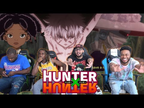 Killua's Family! Hunter x Hunter 22 & 23 REACTION/REVIEW
