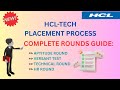 Hcl tech complete rounds 2026 | Hcl tech on campus and off campus rounds 2026