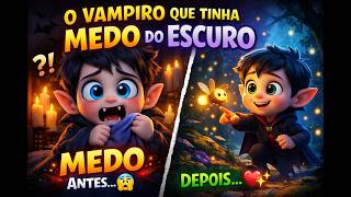 O VAMPIRO QUE TINHA MEDO DO ESCURO 🧛‍♂️😨✨ (História emocionante que vai te surpreender!) screenshot 2