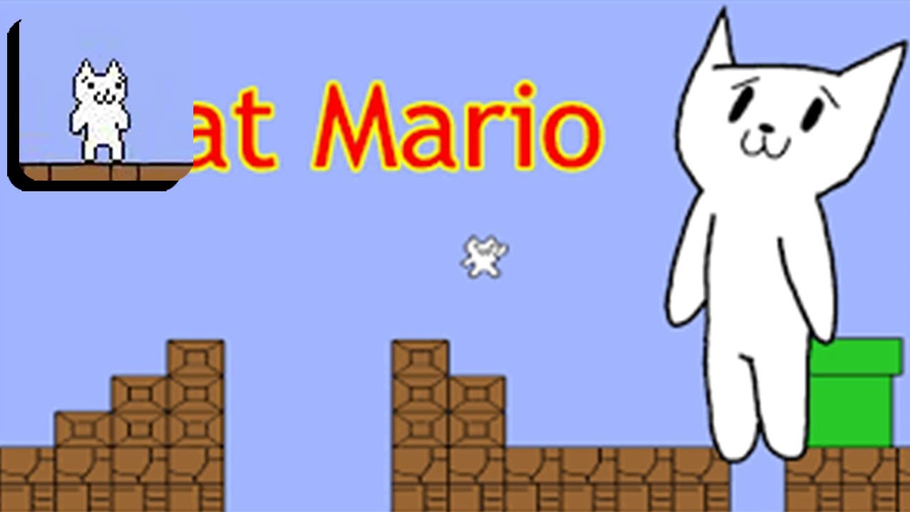 Cat mario - iPhone 13 Pro Max Test Gameplay Walkthrough Android / iOS Syobon Action