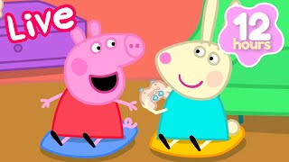 🔴 LIVE! Peppa Pig's Learning Adventures! 🍦 Peppa's Playgroup: Little Learners 🐷 Kids Cartoons