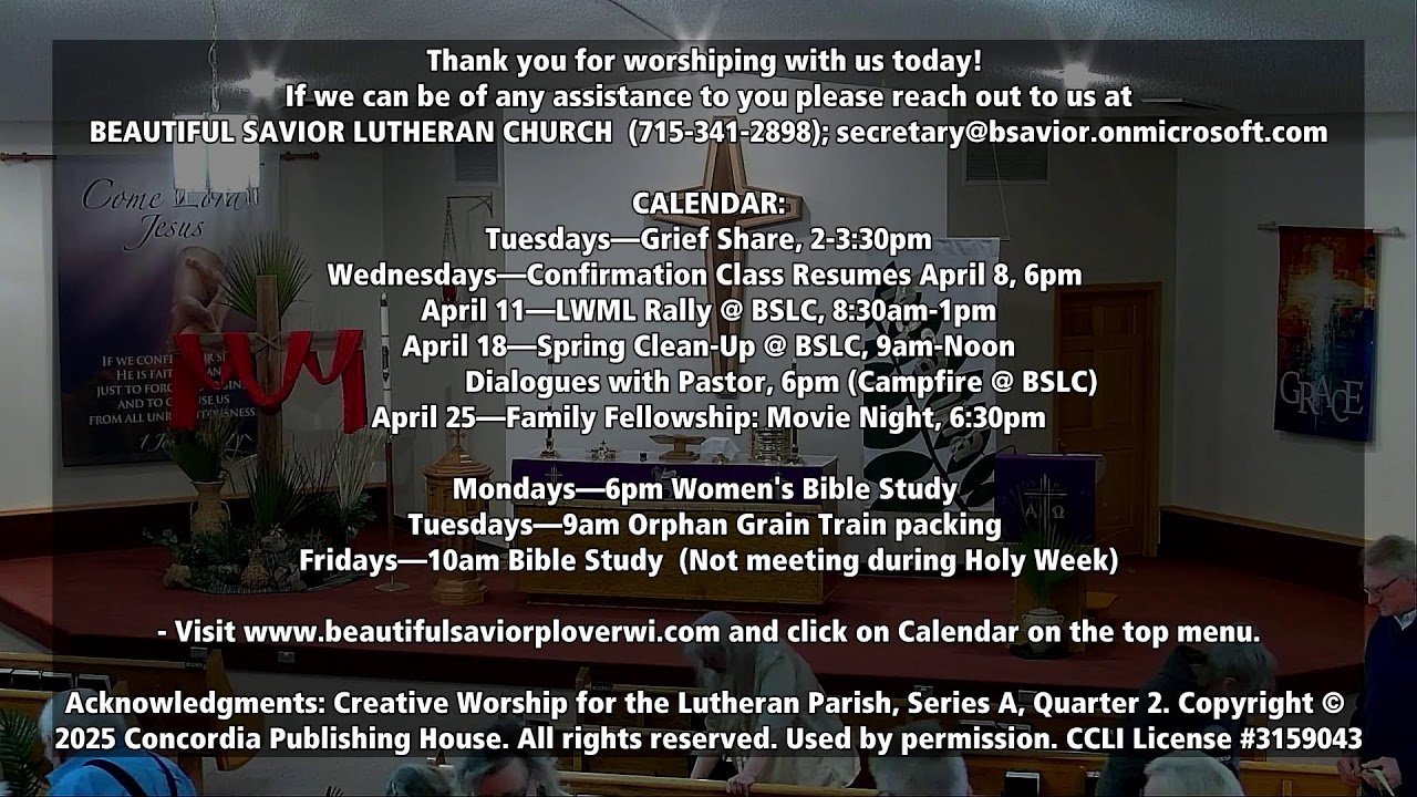 Palm Sunday - 03-29 -2026