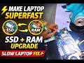 Laptop Slow Work? | SSD &amp; RAM Upgrade Kaise Kare | Make Laptop Superfast ⚡ | Speed Boost Guide