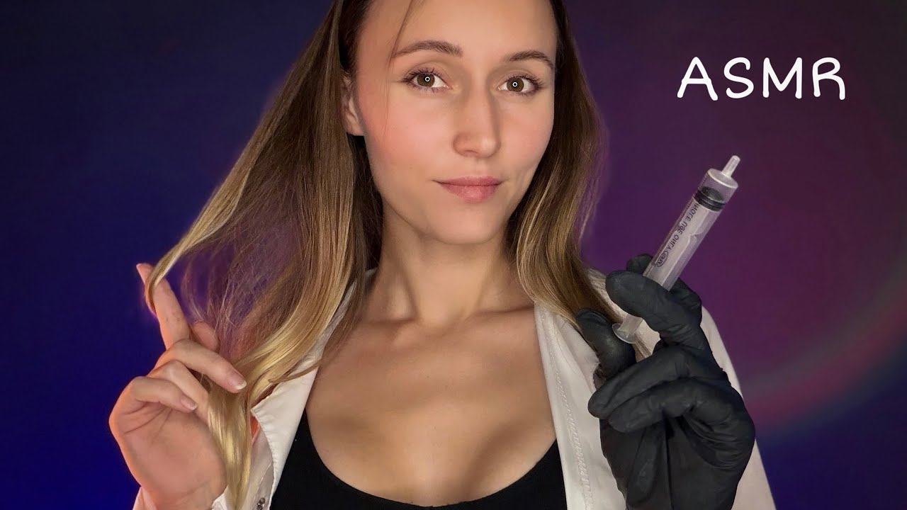 АСМР 👀 Немного странный доктор пытающийся флиртовать с тобой