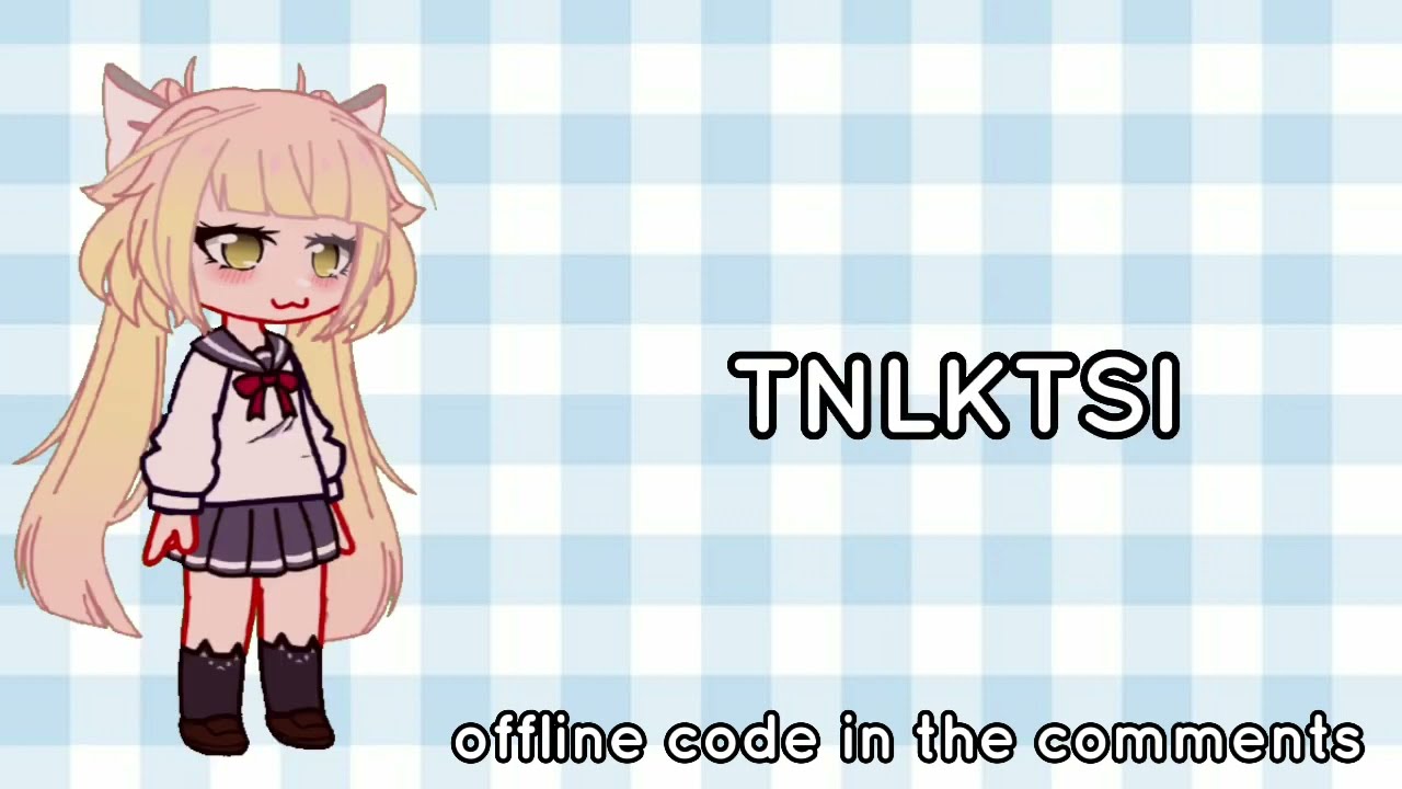 free gacha club ocs | offline codes in the comments - YouTube