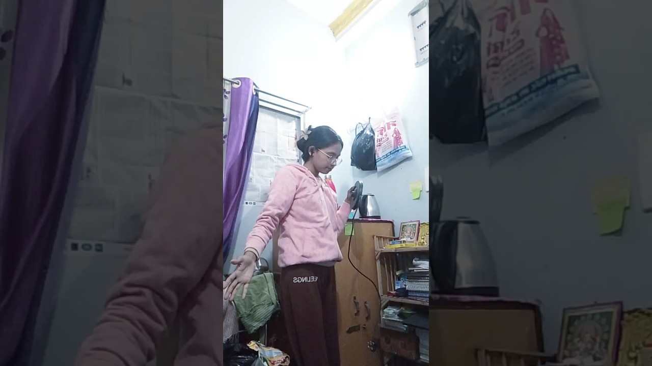 cleaning hostel room                      #shortsfeed #youtubeshorts