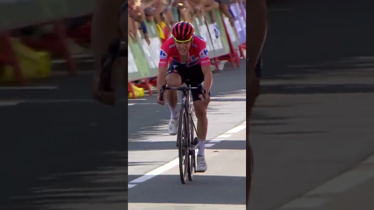 When Remco Evenepoel was in charge at La Vuelta in 2022! 🔥