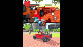 Indian Bike Driving 3D Vs Indian Theft Auto Simulator 🔥| #viral #shorts #gameplay