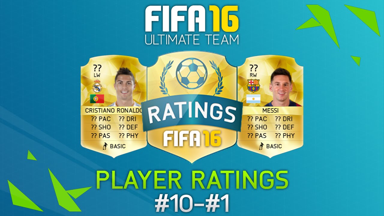 Fifa 16 Official Player Ratings! Ft Messi, Ronaldo, Hazard, Neymar & More! #5 (10-1)