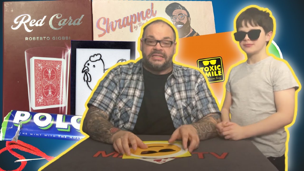 Чеканка, осколки, красная карточка, ядовитая улыбка и блокнот для мелочи | Обзор магии Крейга и Р...