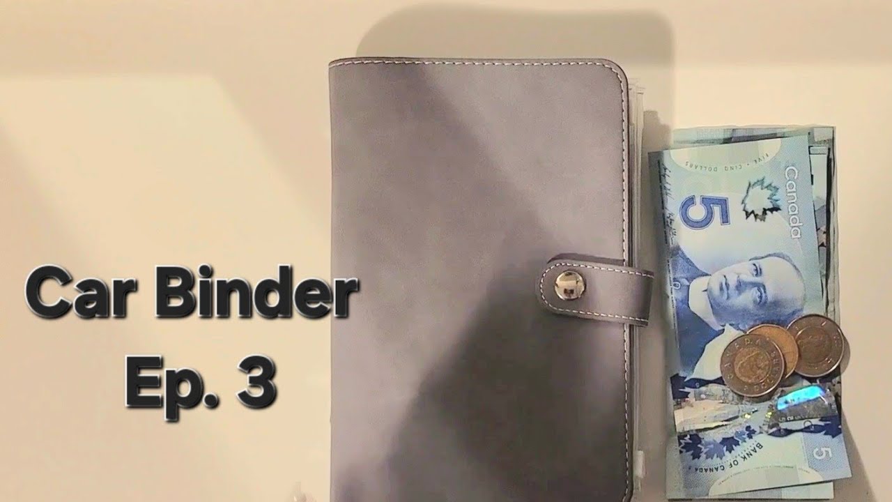 Cash Stuffing the Car Binder | $40 Low income - YouTube