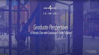 Graduate Perspectives: A Fireside Chat with the 2022-2023 Public Scholars