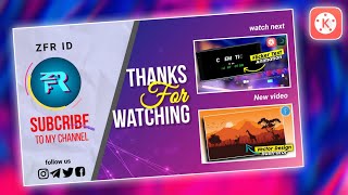 Cara Membuat Outro/End Screen Youtube di Kinemaster #26 screenshot 5