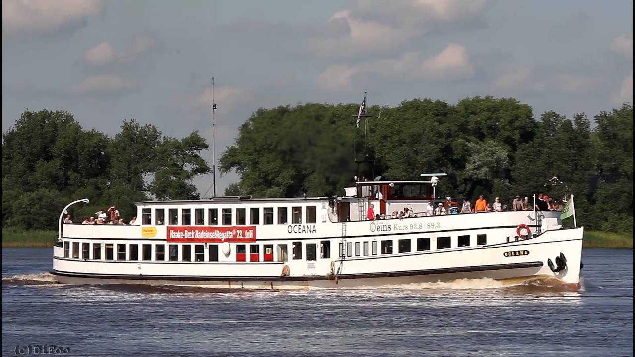 OCEANA Weser höhe Brake Unterweser YouTube