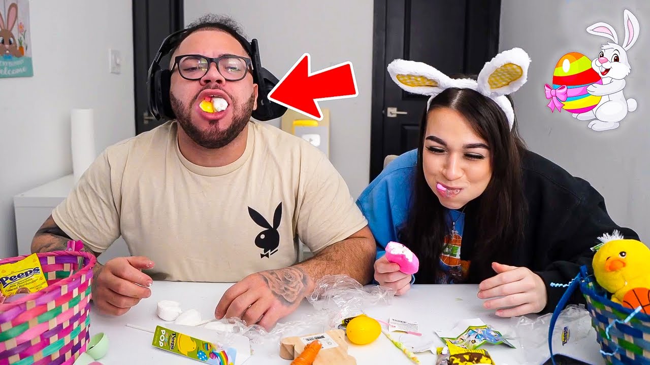 MindOfRez and Girlfriend Make EASTER BASKETS for Each Other! YouTube