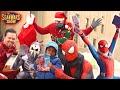 SPIDER-MAN: Spider-Verse Christmas Giving Gifts Flash Mob Prank! The Sean Ward Show
