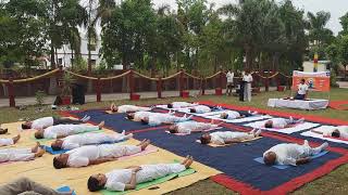 yoga program in CRPF