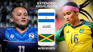 Nicaragua vs. Jamaica: Extended Highlights | Concacaf W Qualifiers | CBS Sports Golazo