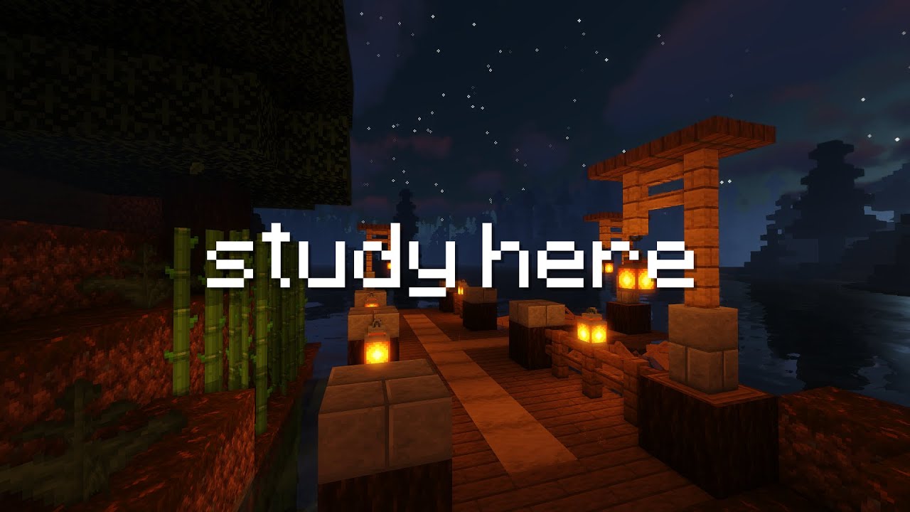 you’re safe here… (minecraft lake, soft wind & ambience)