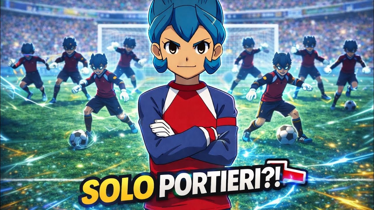 HO GIOCATO CON UNA SQUADRA DI 11 PORTIERI 😳 | Inazuma Eleven Challenge