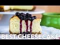 Best Cheesecake with Blueberry Topping - Natasha's Kitchen