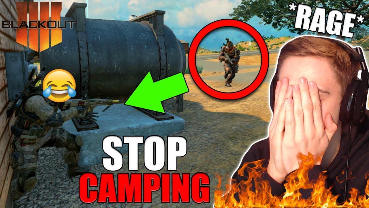 CORNER CAMPERS MAKE ME RAGE IN BLACKOUT! (Black Ops 4)