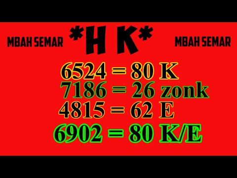 Top Prediksi Jitu Hongkong Mbah Semar Bocoran Hongkong Malam Ini Youtube