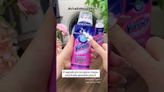 Gel Removedor de Manchas Vanish Power.Peça já o seu 😉.#limpeza #vanish #mercadolivre